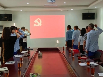 不忘初心，砥礪前行——?jiǎng)?chuàng)輝電氣黨支部開展“對黨說句心里話”主題黨日活動(dòng)